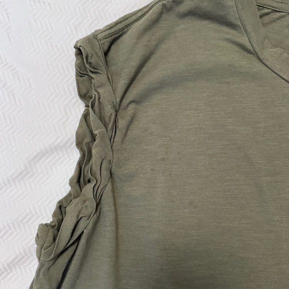 Allsaints Green Top In Size S - Picture 4 of 7